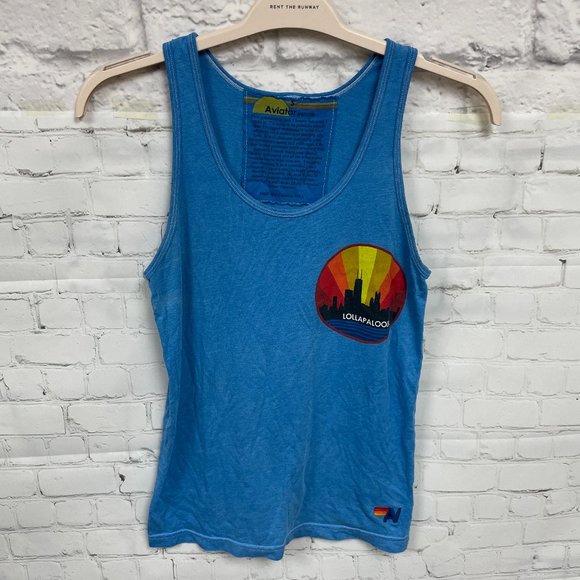 Aviator Nation Lollapalooza Tank Top - Picture 1 of 11
